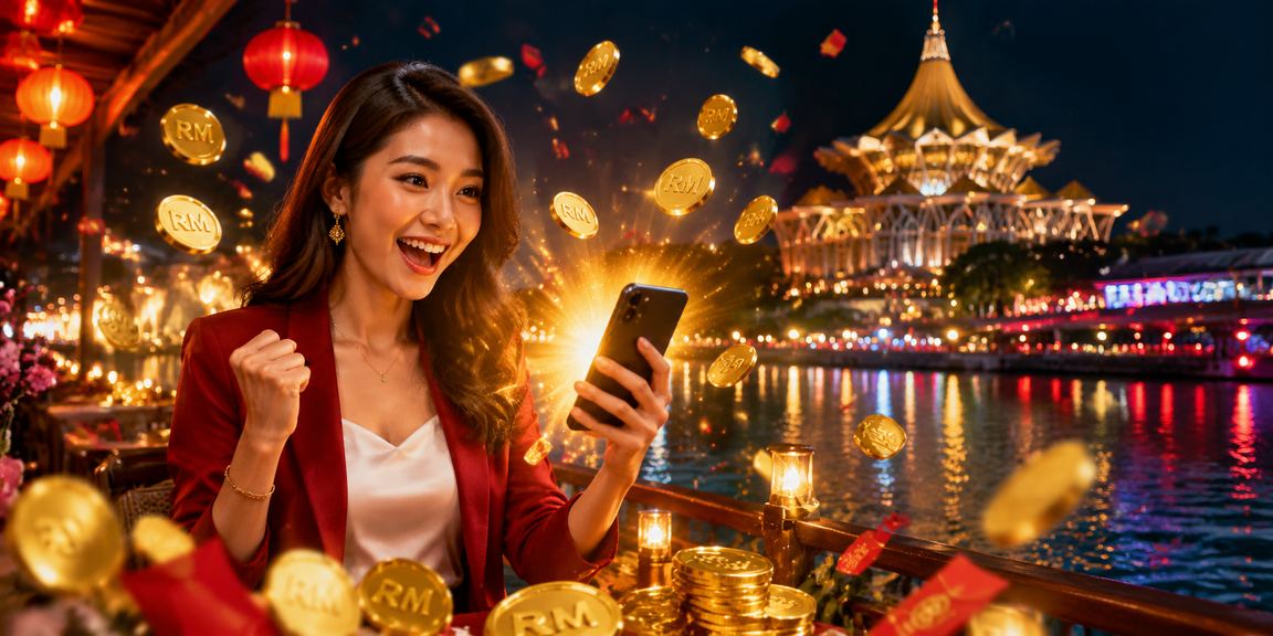 Pemain di Kuching mendaftar dan menerima bonus selamat datang di platform webet
